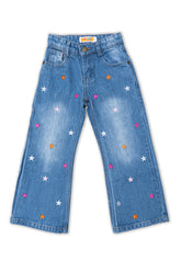 Girls Bell Bottom Pant